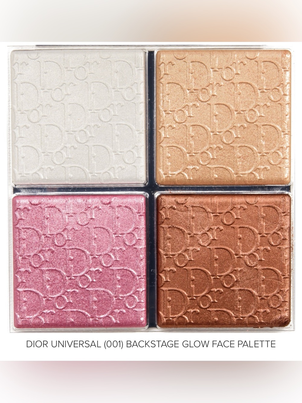 BNIB Dior Backstage Glow Face Palette 001 Universal - ORIGINAL 2018 FORMULA - Picture 3 of 12
